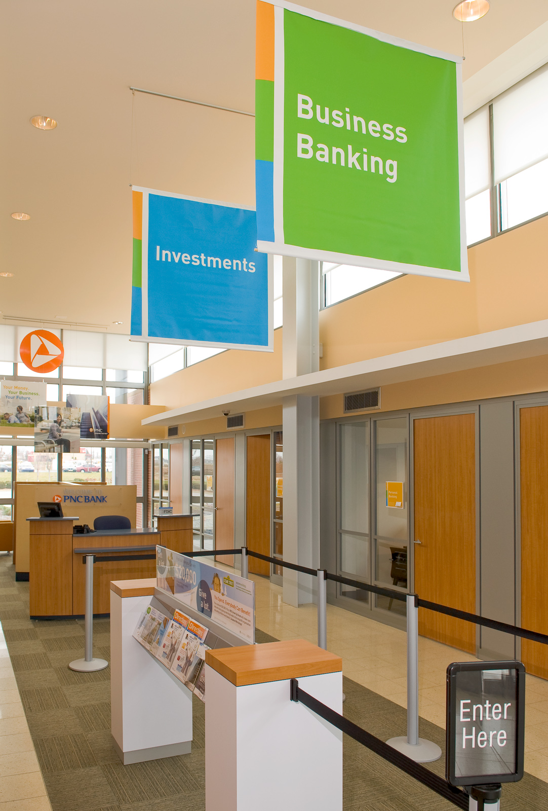 Bank Branch and Window Treatments for Draper, Inc